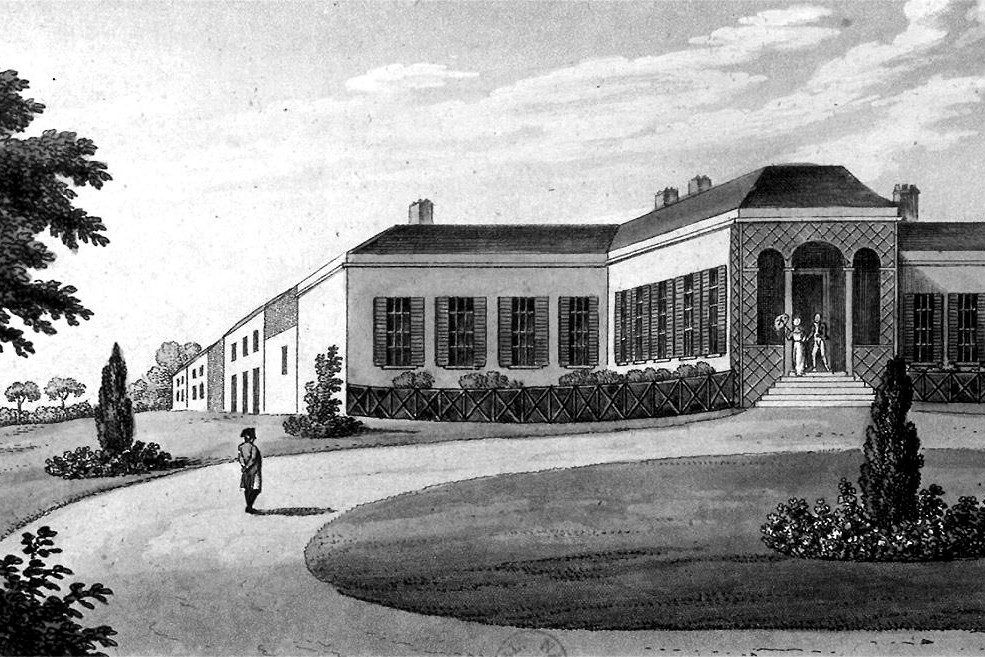 La maison de Longwood, résidence à Sainte-Hélène de l'Empereur Napoléon Ier