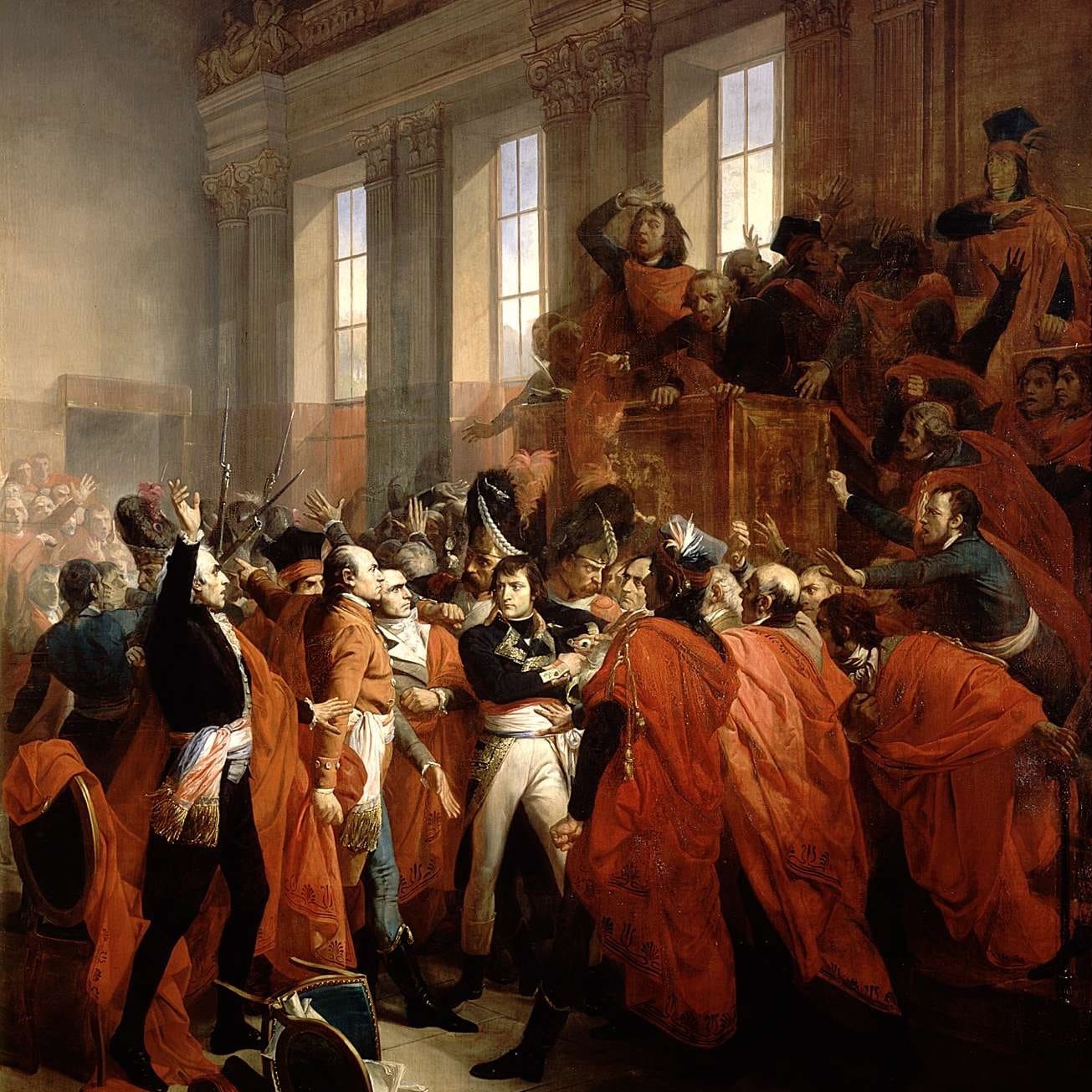 Bouchot, le general Bonaparte au Conseil des Cinq Cents
