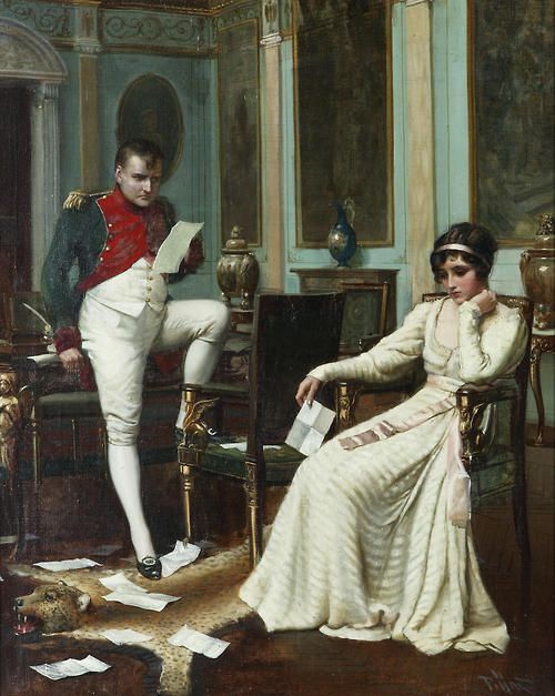 The first meeting between Napoleon and Joséphine took place on October 15, 1795 during a dinner given at the mansion of Paul de Barras (1755 - 1829)