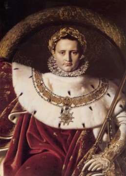 Portrait de Napoléon Bonaparte de Jean-Auguste Dominique INGRES (1780 - 1867)