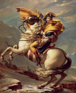 Portrait of Napoleon Bonaparte by Jacques-Louis DAVID (1748 - 1825)