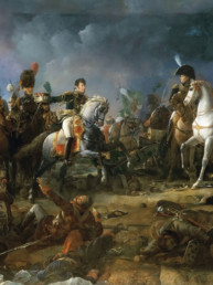 François Gérard, La bataille d'Austerlitz le 2 décembre 1815. Huile sur toile conservée qu Musée de Trianon.
