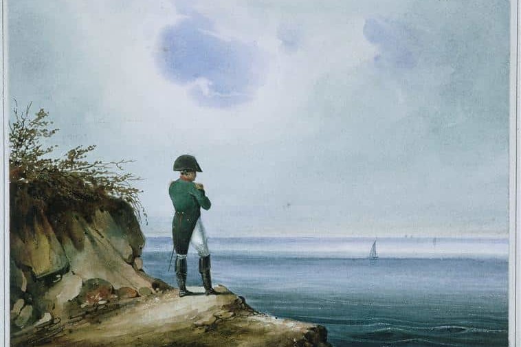 František Xaver Sandmann (1805–1856), Napoléon à Sainte-Hélène, circa 1820. Musée de la Malmaison